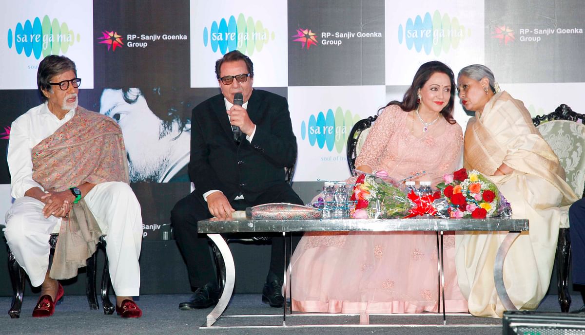 Hema Malini gets the team of ‘Sholay’ on one stage for the release of her album ‘Dream Girl’