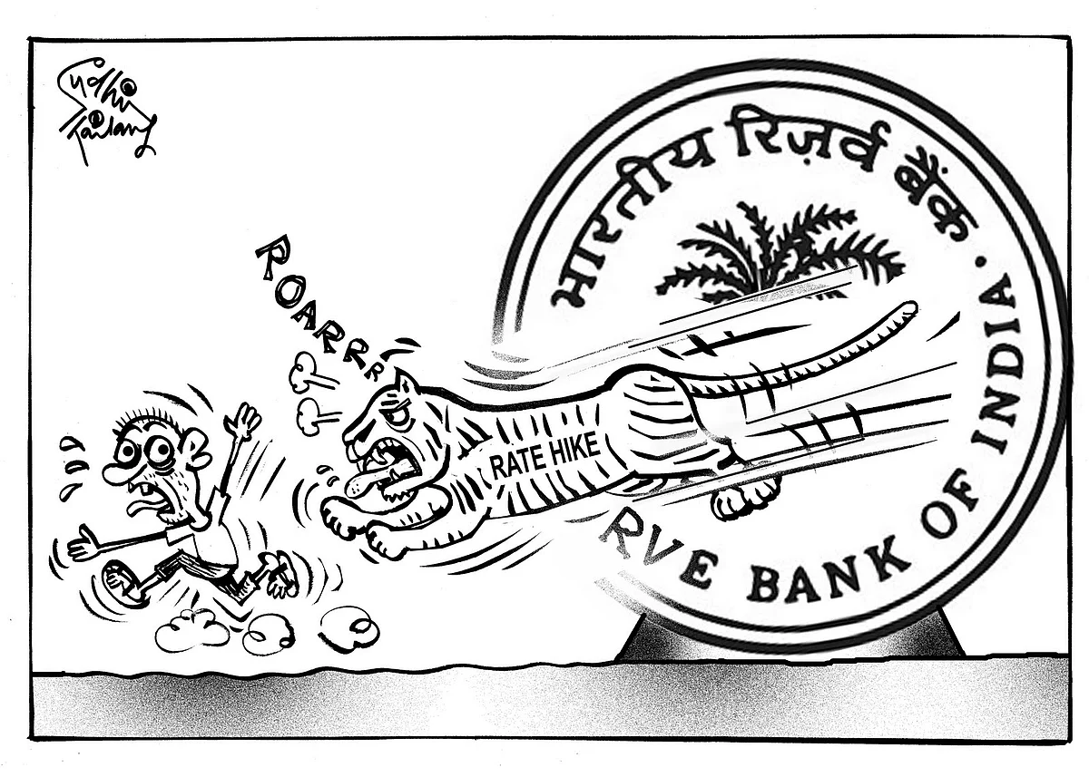 Sudhir’s cartoon on the Indian economy.