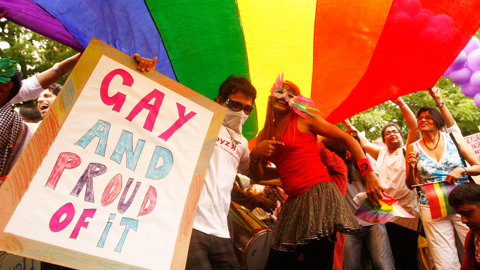 LGBT activists. (Photo: Reuters)
