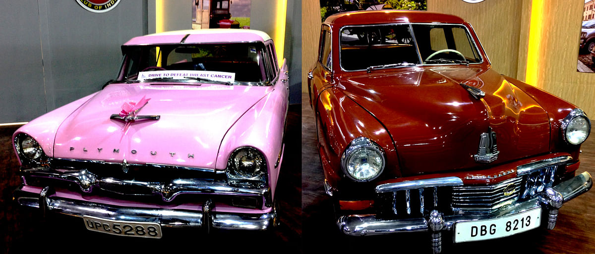 

Away from the noise and hassle of the main halls, the Auto Expo has some amazing vintage cars to soothe your eyes.
