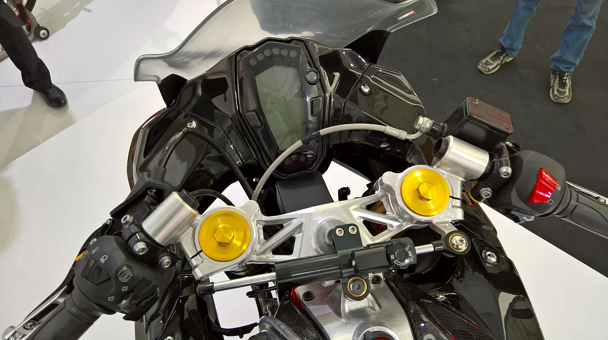 TVS Akula 310 concept bike. (Photo: <b>The Quint</b>)