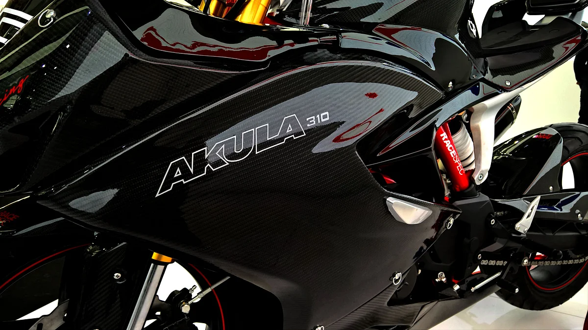 TVS Akula 310 concept bike. (Photo: <b>The Quint</b>)