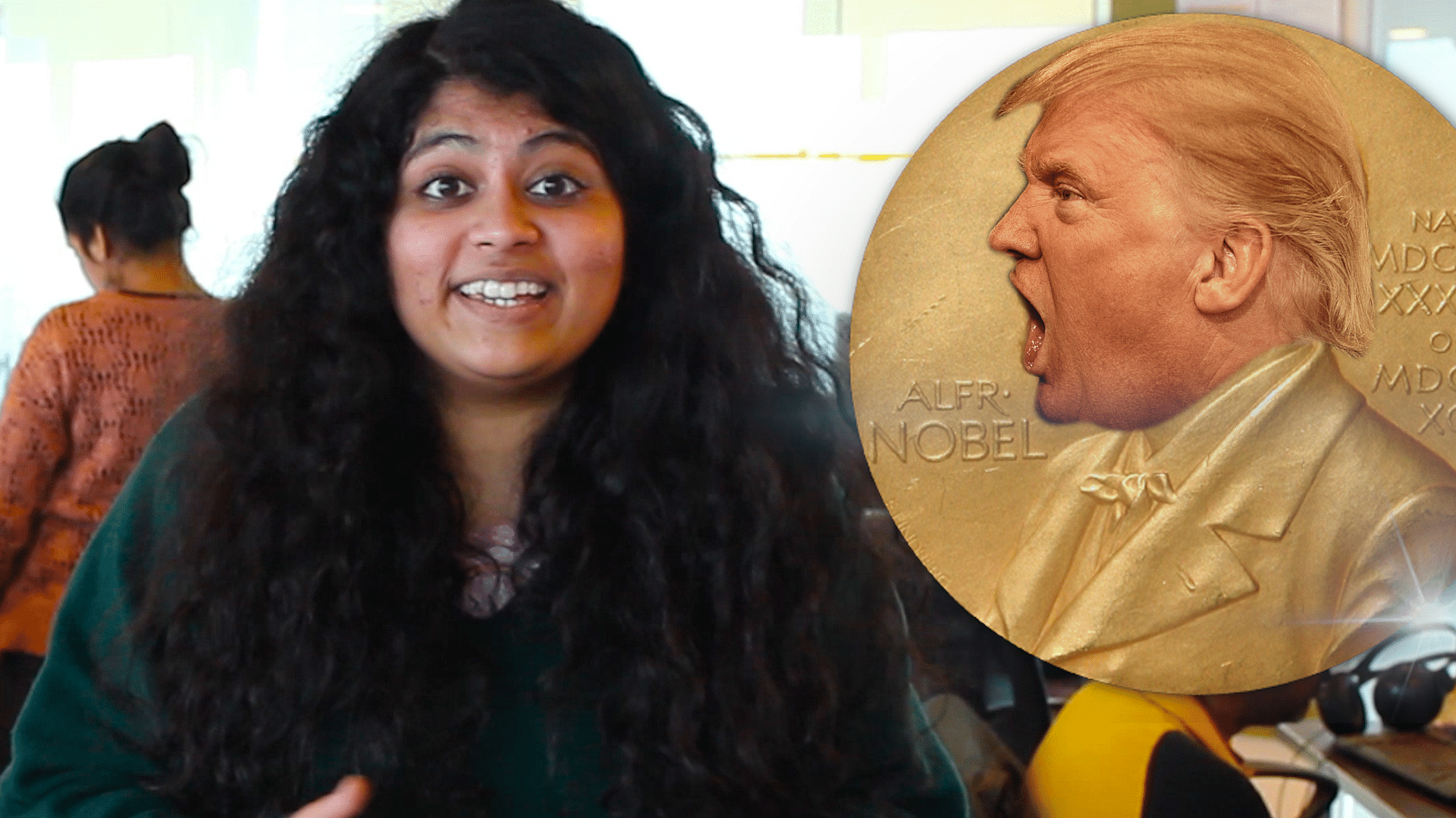 The Quint cannot digest the fact that Donal Trump has been nominated for the Nobel Peace Prize. (Photo: <b>The Quint</b>)