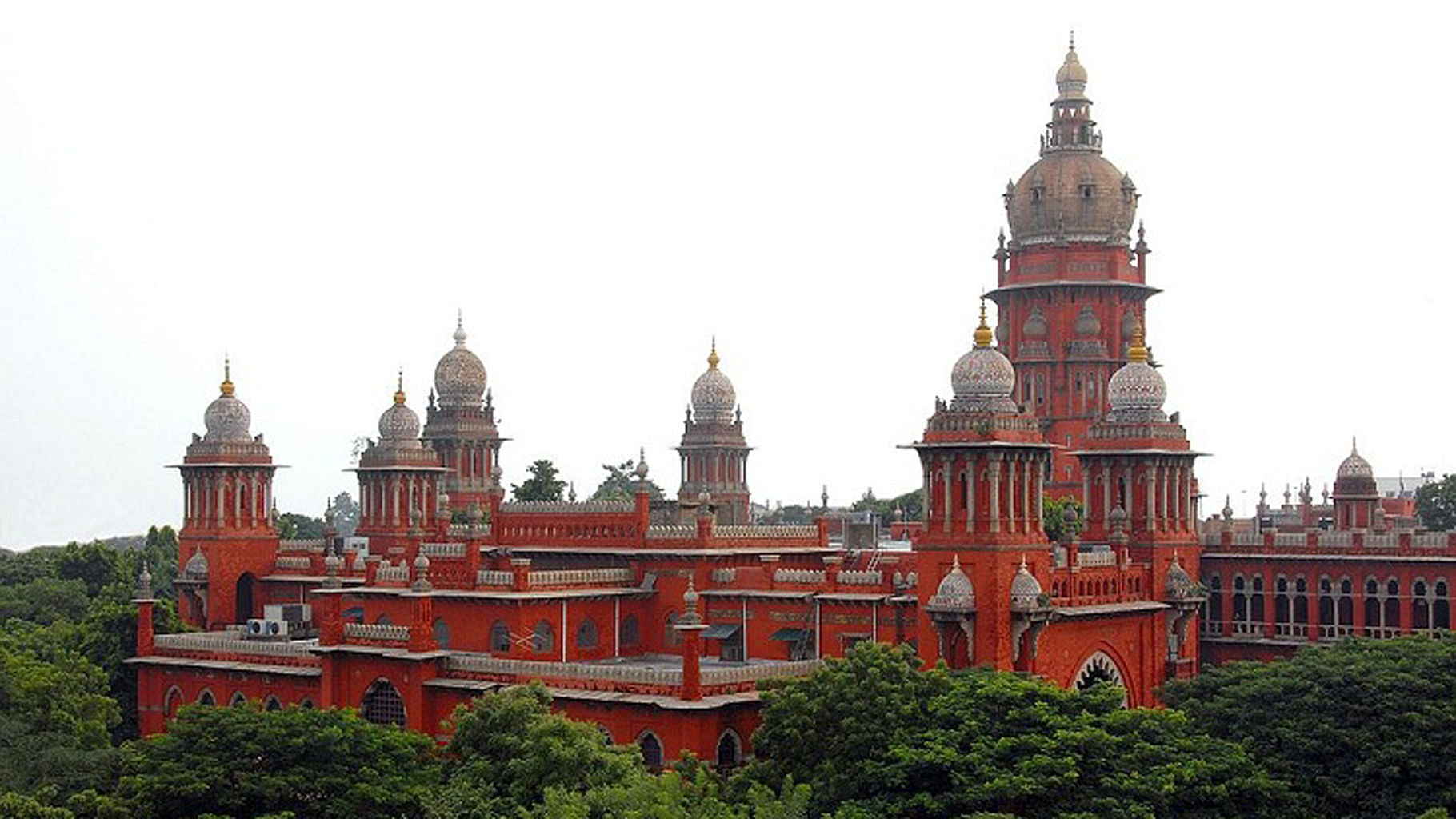 File picture of Madras High Court . (Photo Courtesy: <i>The News Minute</i>)
