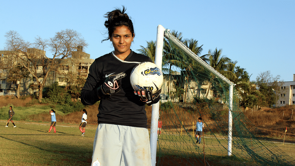 India’s first woman football player to play in England, Aditi Chauhan is in talks with with professional clubs in USA and UK. (Photo: Aditi Chauhan)