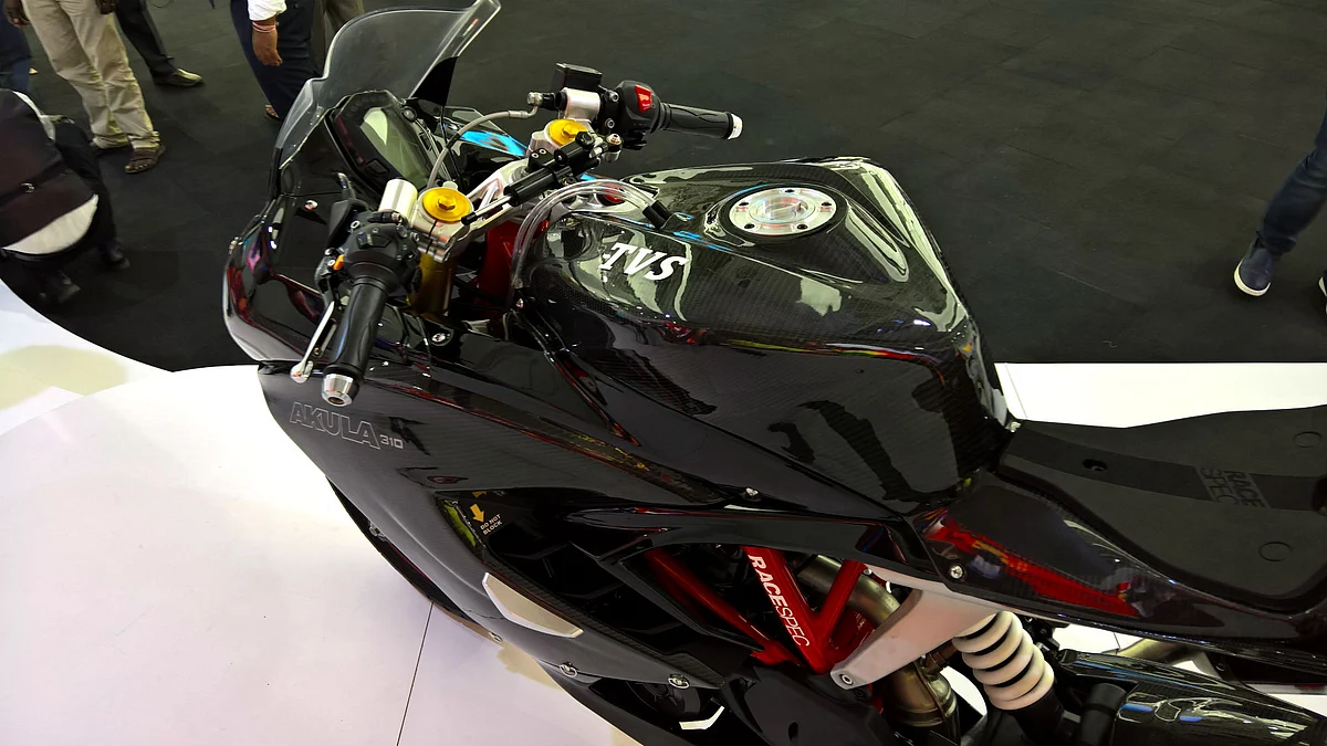TVS Akula 310 concept bike. (Photo: <b>The Quint</b>)