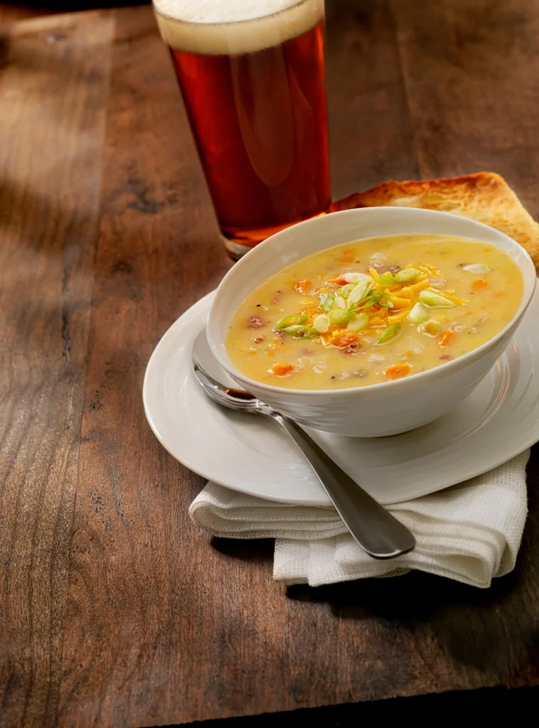 This beauty’s made with milk or cream and thickened with broken crackers, crushed biscuits or aroux. (Photo: iStock)