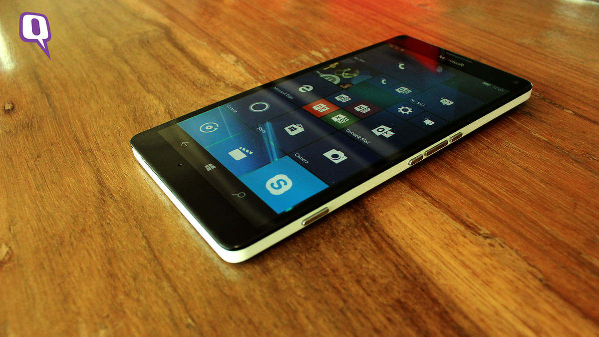 This is the first Lumia smartphone made by Microsoft that falls in the flagship segment.