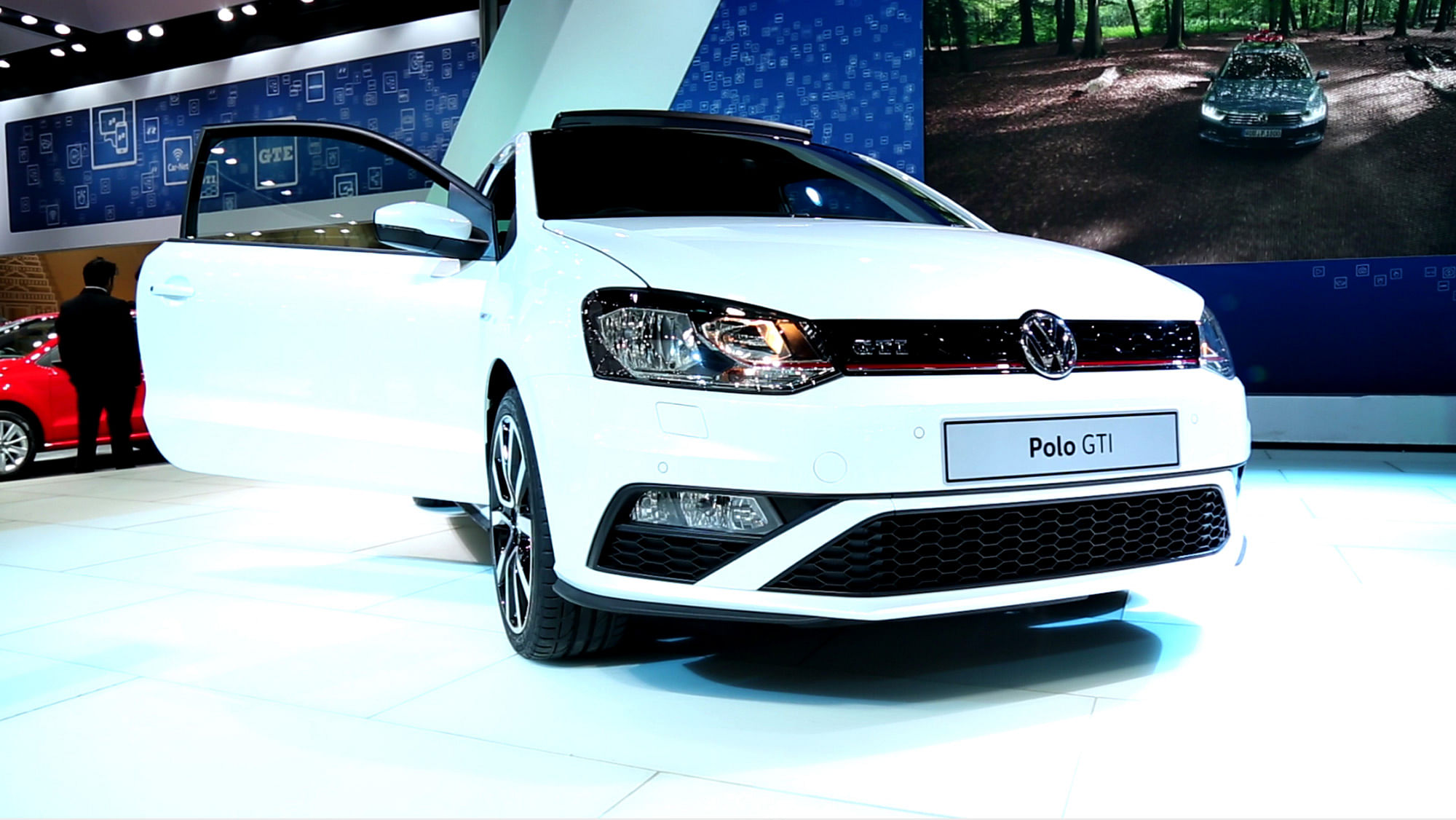 Volkswagen Polo GTI was unveiled at the Auto Expo 2016. (photo: <b>The Quint</b>)