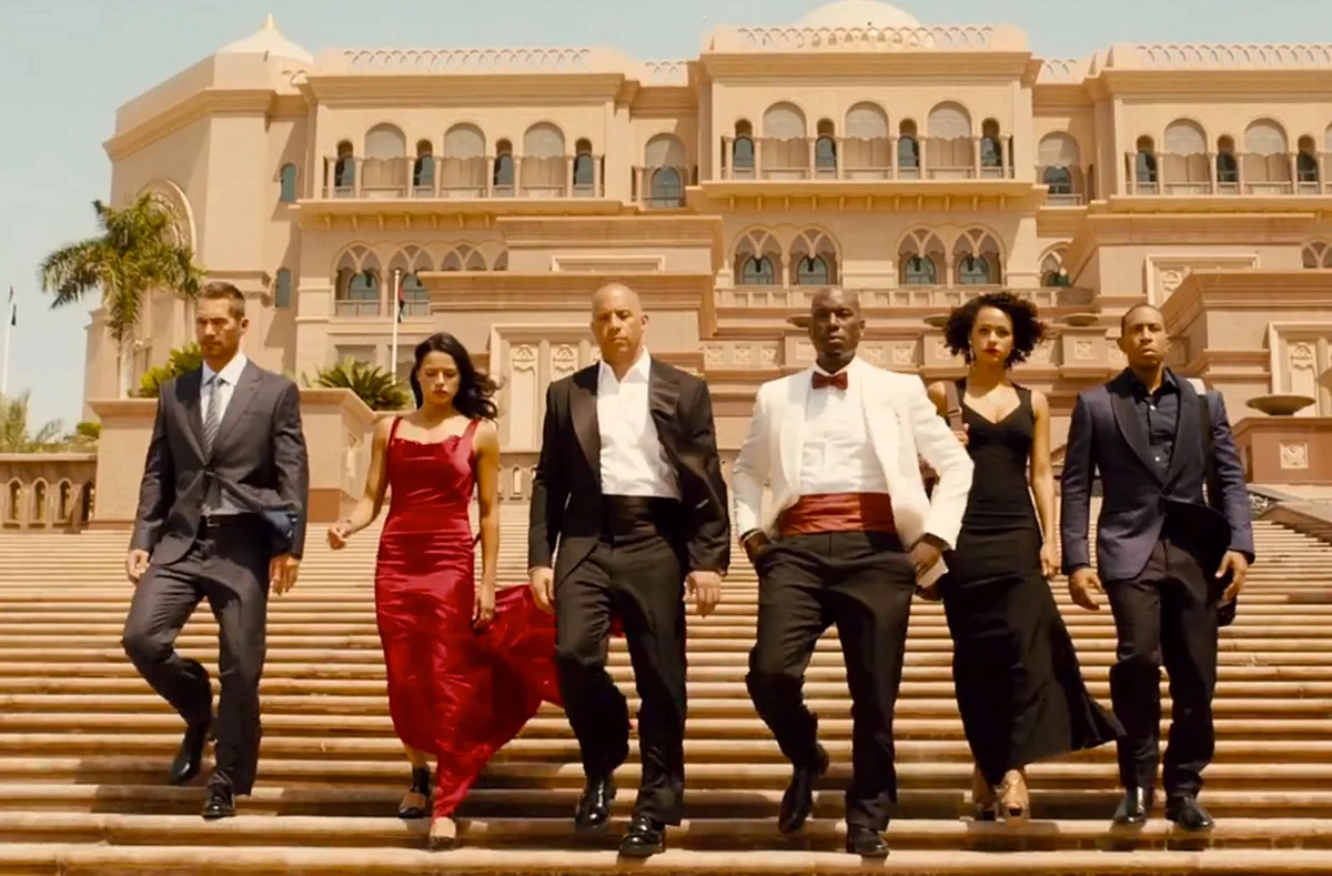 The movie <i>Furious</i> <i>7</i> has been shot at the stunning 7 star Emirates Palace hotel. (Photo Courtesy: YouTube screenshot)