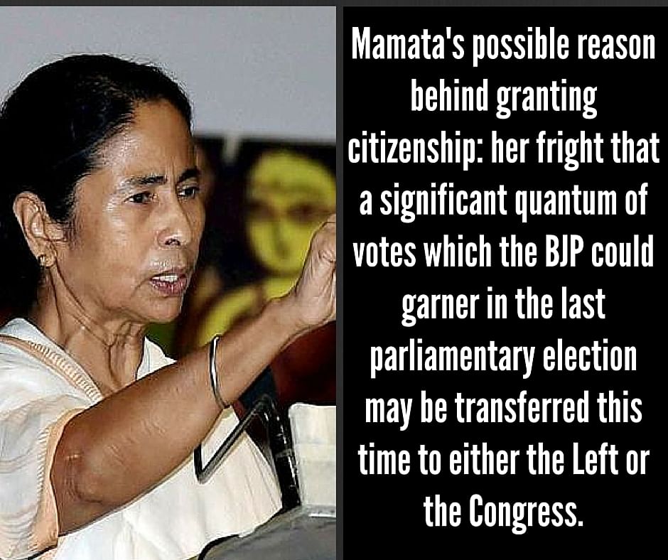 Is West Bengal Chief Minister Mamata Banerjee thinking it right to grant citizenship to Bangladeshi migrants?