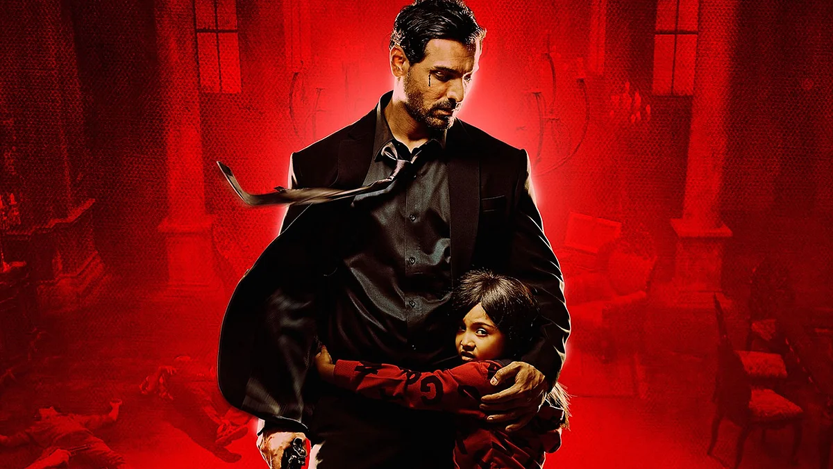 John Abraham and Divya Chalwad in <i>Rocky Handsome</i>