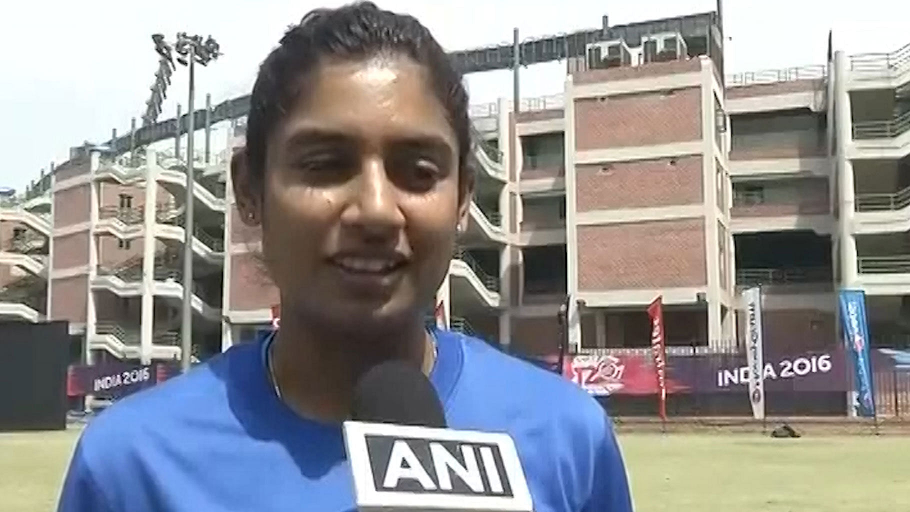 Indian women’s cricket team captain, Mithali raj speaks ahead of India’s World T20 game against Pakistan. (Photo: ANI)