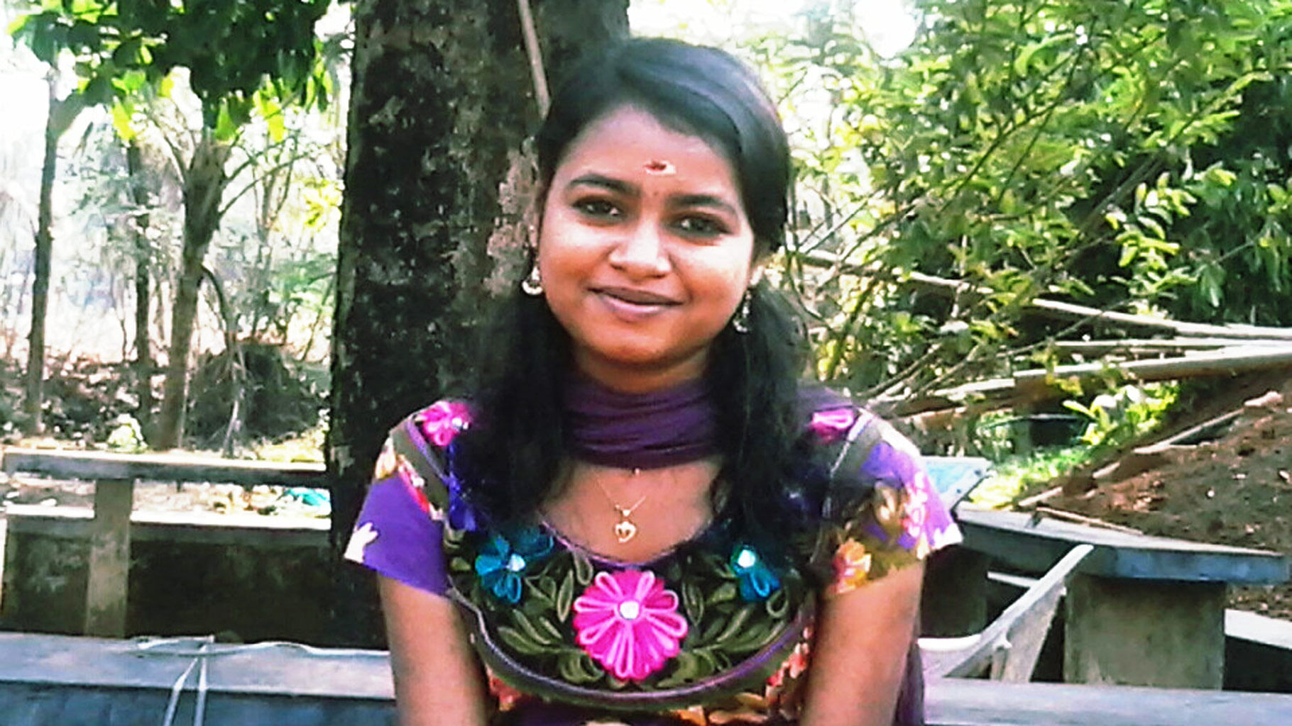 Akshara R was  asked to move out her hostel as she is HIV positive. (Photo: <i>The News Minute</i>)
