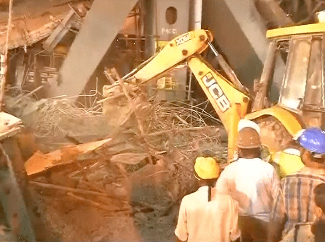 Vivekananda flyover collapsed in Girish Park area in North Kolkata today killing 15. 