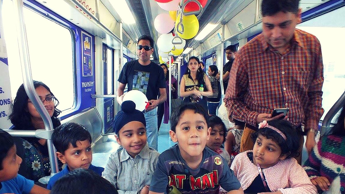 All Aboard the B'day Express! Gurgaon Metro is Your New Party Host
