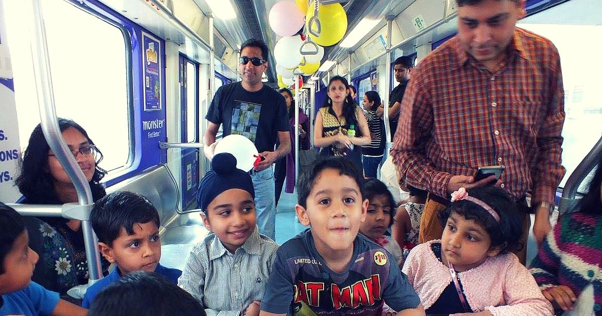All Aboard the B'day Express! Gurgaon Metro is Your New Party Host