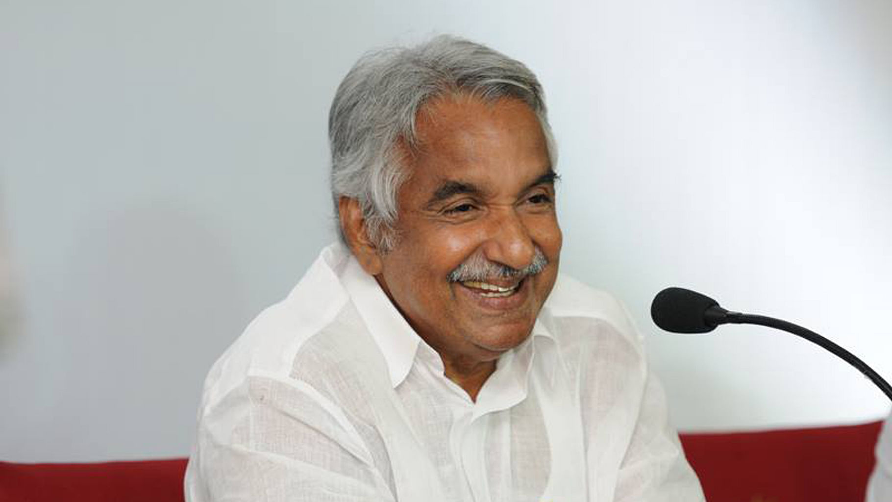 Kerala Chief Minister Oommen Chandy. (Photo Courtesy: <i>The News Minute</i>)