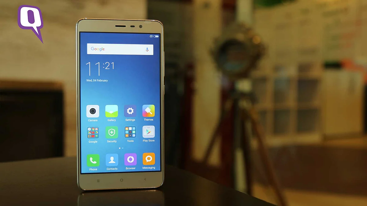 Xiaomi Redmi Note 3. (Photo: <b>The Quint</b>)