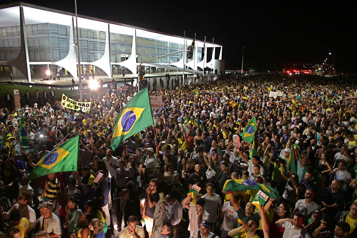 Brazilians want both – the president and the newly announced chief of staff – impeached.