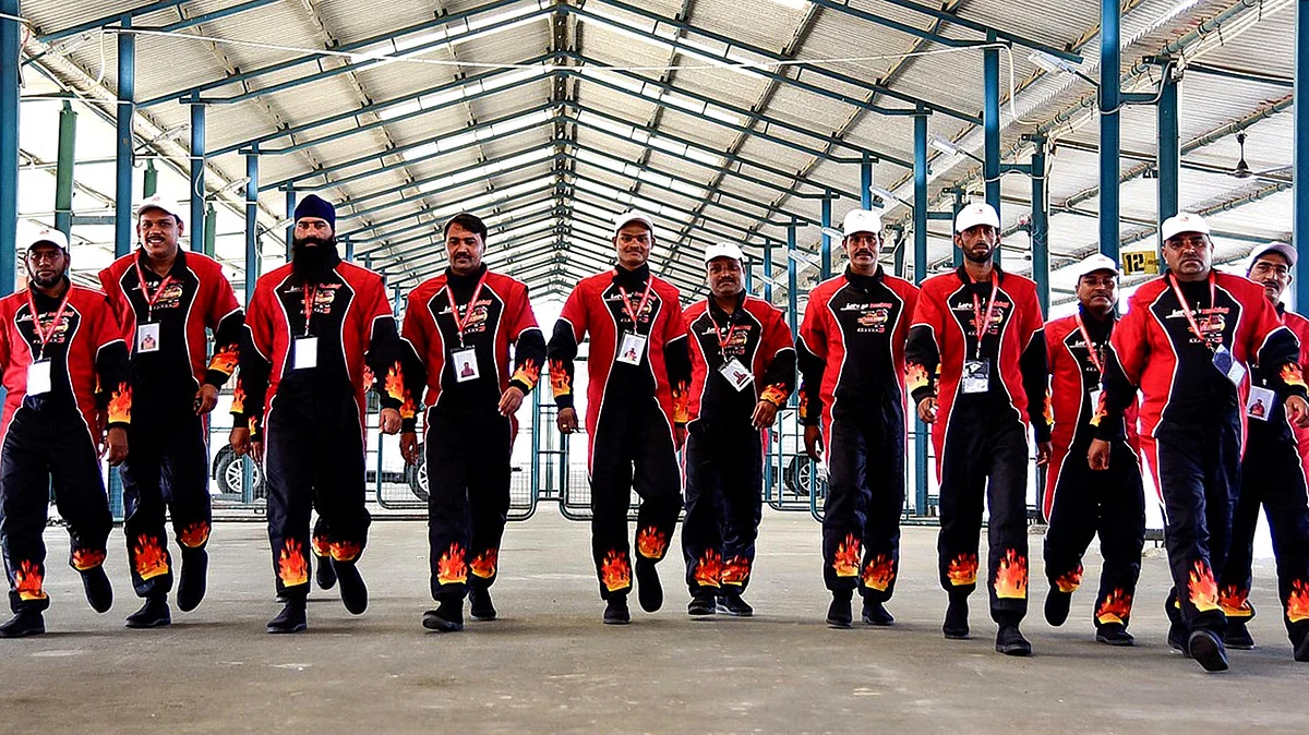 The Indian drivers who were selected for the race. (Photo: Tata Motors)