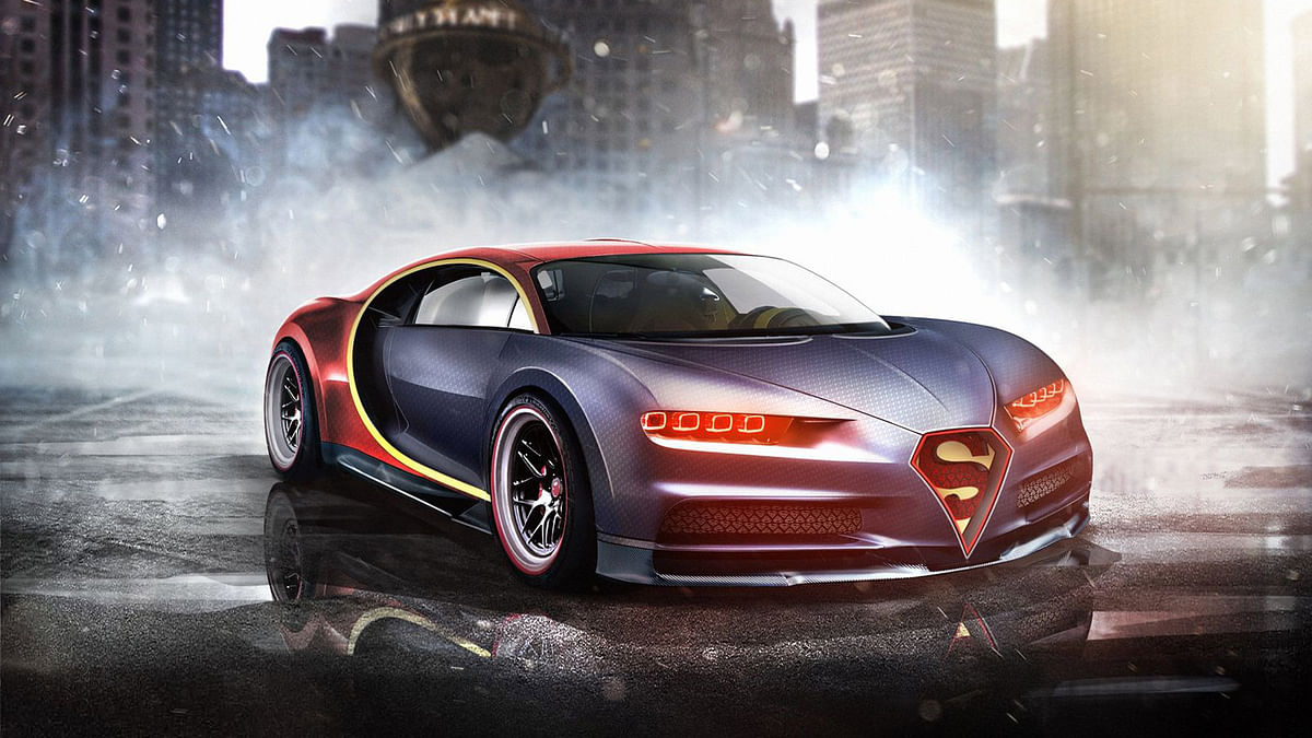 What if these Superheroes had custom supercars? What would they look like?