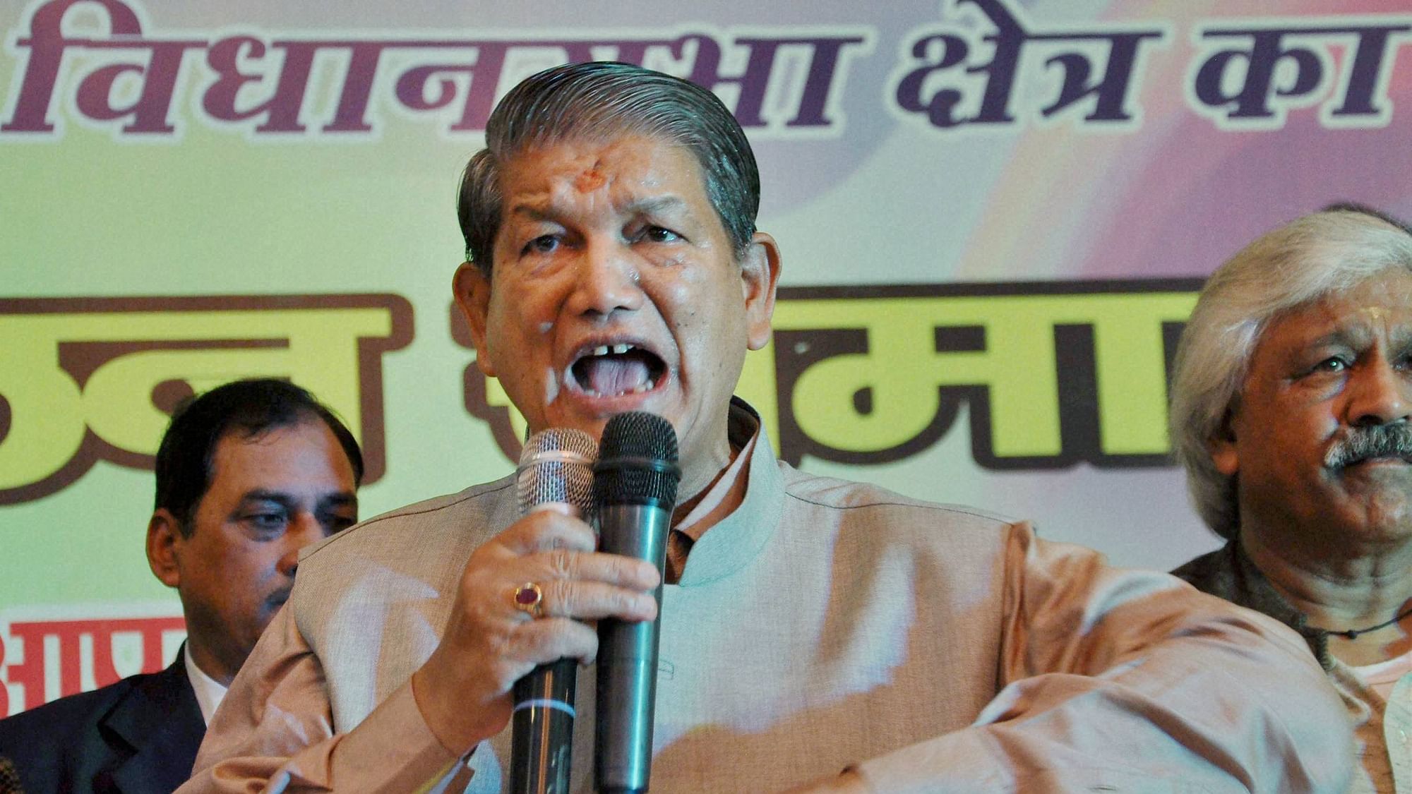 Uttarakhand CM Harish Rawat’s government is facing oppositions flak for agreeing to a 90-minute prayer break to Muslim employees. (Photo: PTI)