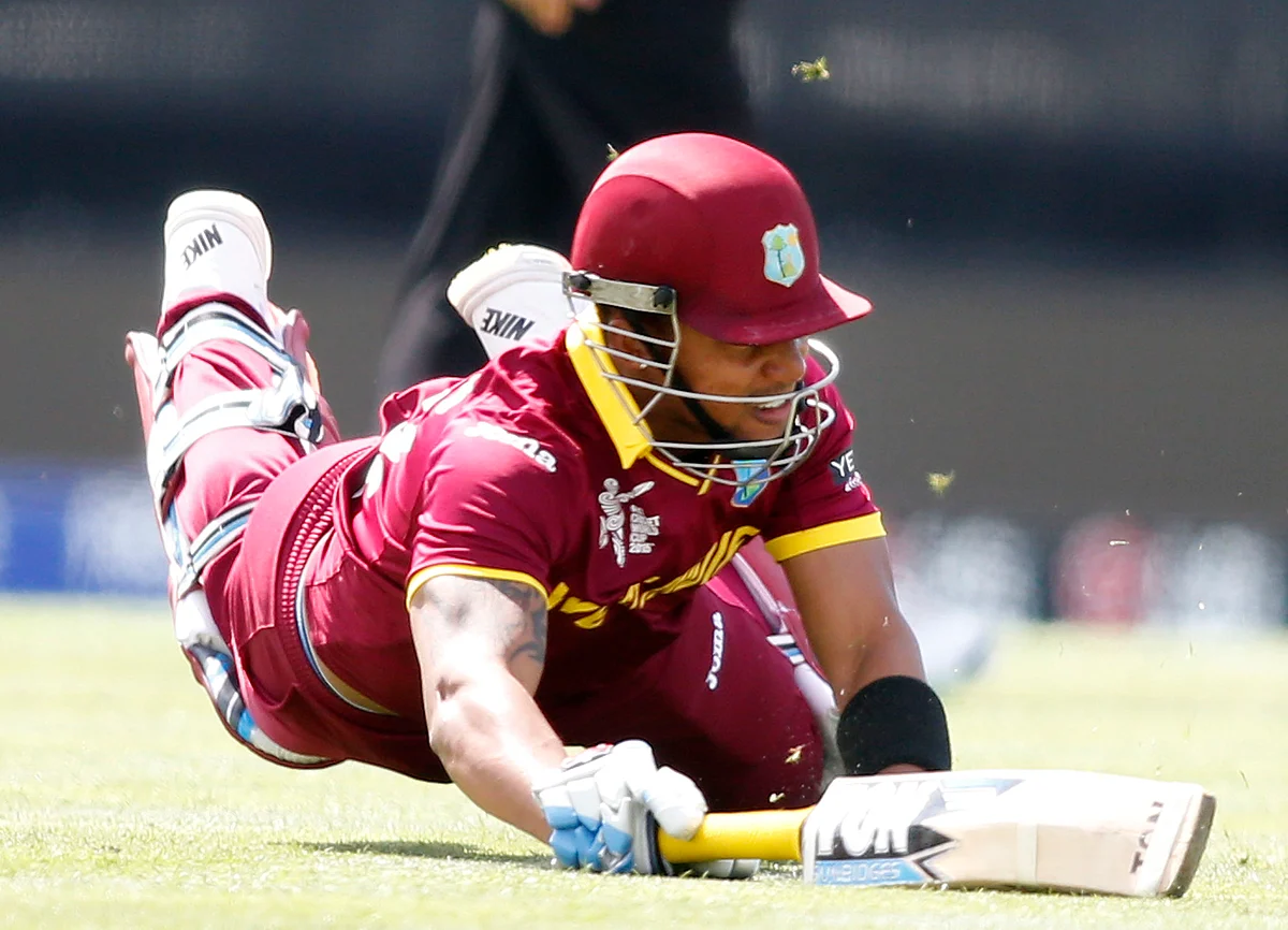 Lendl Simmons replaced Andre Fletcher (Picture: Reuters)