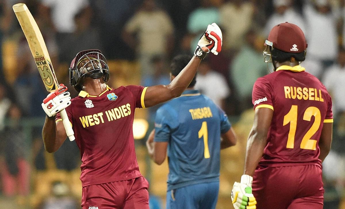 “We want Gayle” was chanted throughout the West Indian innings.