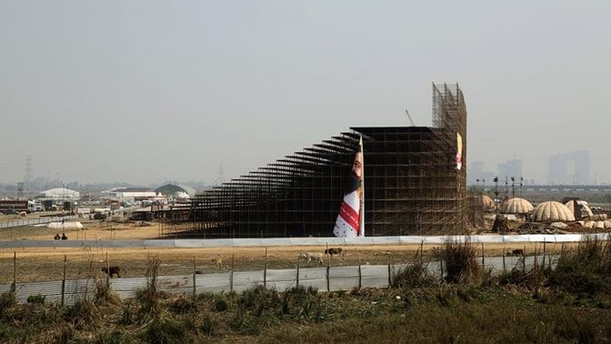 The NGT was content to let the construction and event continue, imposing a “fine” of Rs 5 crore on the organisers.&nbsp;(Photo: Siddharth Safaya)