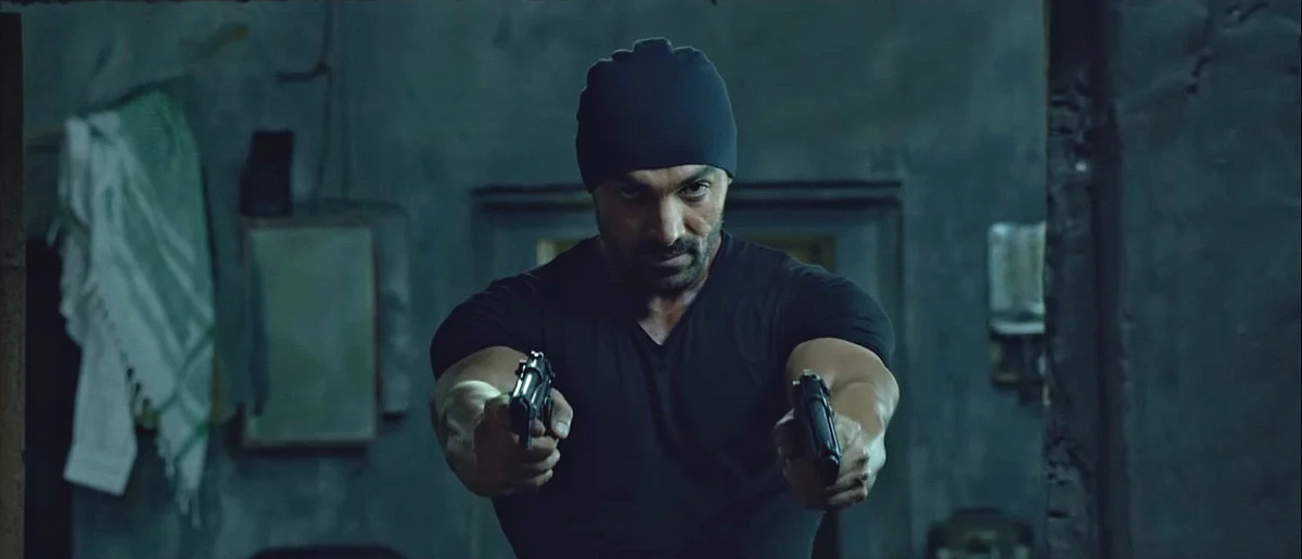 John Abraham is objectified like a Bollywood heroine in <i>Rocky Handsome</i>