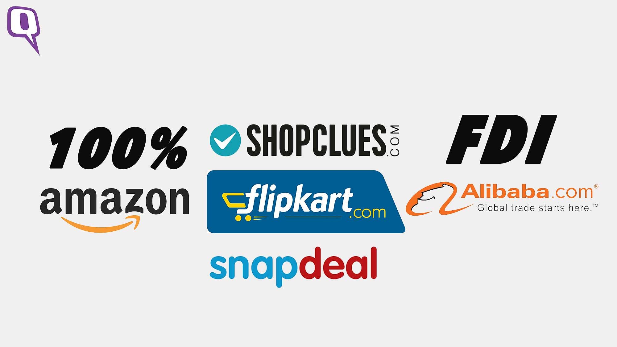The Government is bringing in 100% FDI in the e-commerce sector in India. (Photo: <b>The Quint</b>)