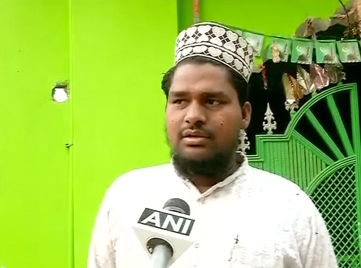 Mohd Azhar, the madrassa teacher. (Photo: ANI)