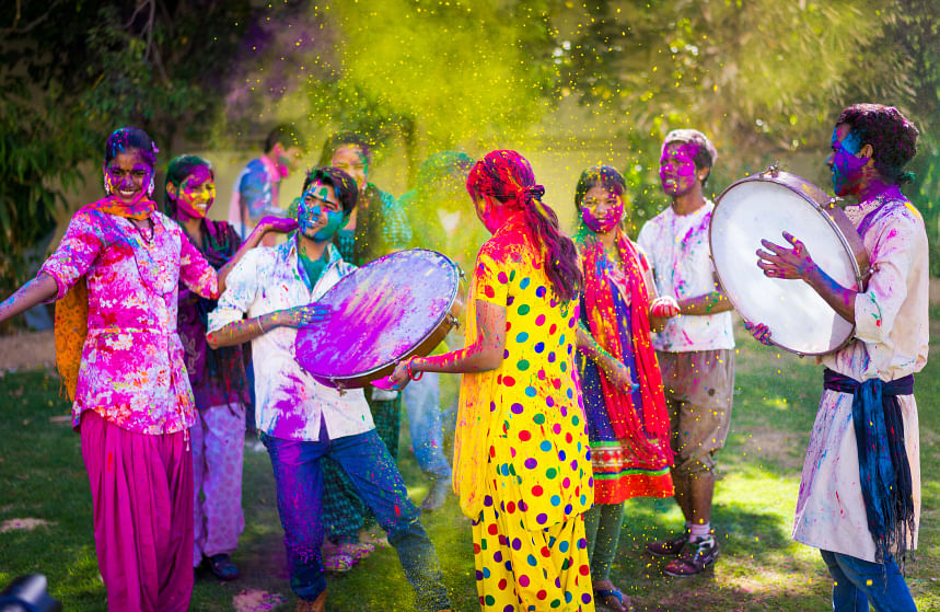 Take a look at how the festival of Holi has played a part in Bollywood over the years.