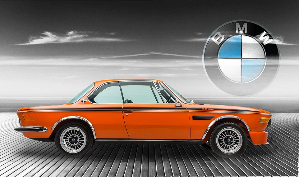 1972 BMW E9 3.0 CSL. (Photo: Altered by <b>The Quint</b>)