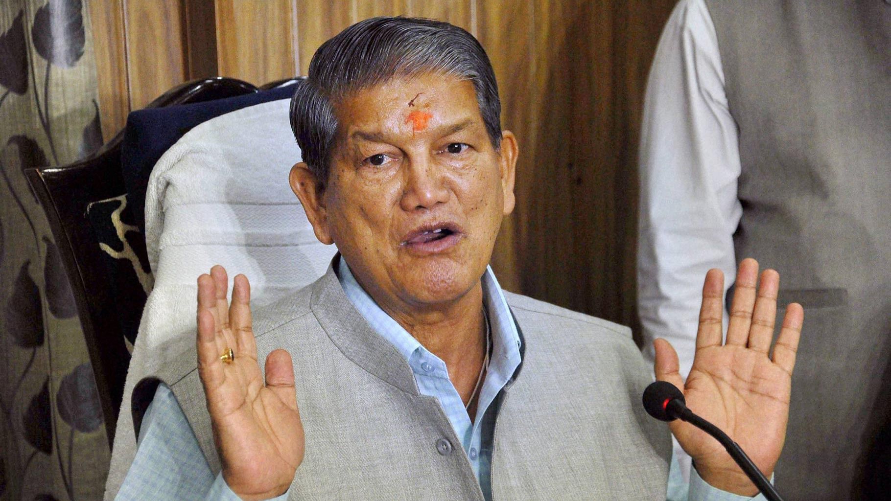 Harish Rawat, Uttarakhand Chief Minister. (Photo: PTI)