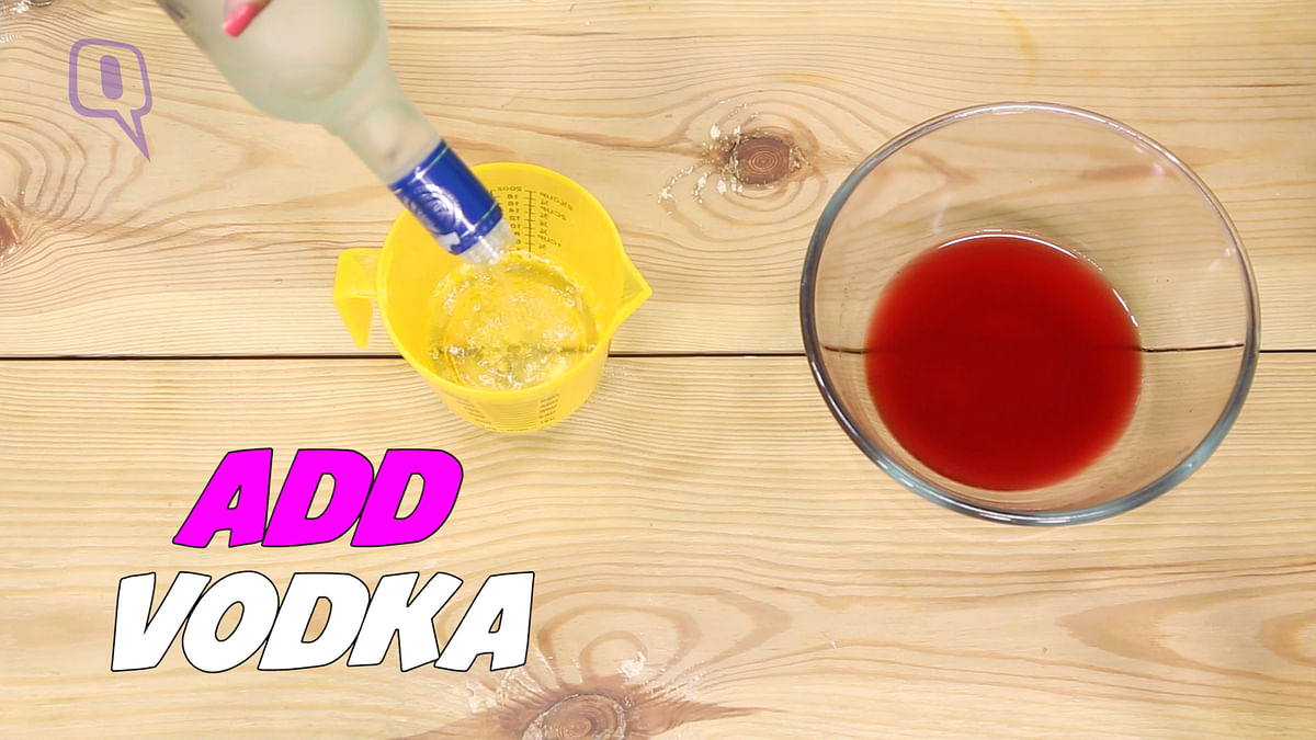 Celebrate Holi with colourful shots of Vodka with your gulaal. Here’s a quick recipe. 