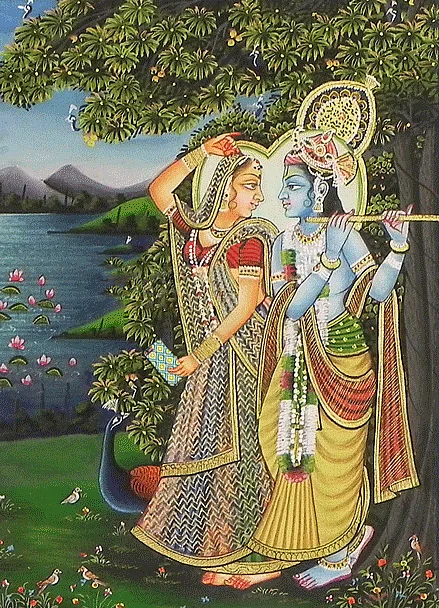 Dammit Radha, you had one job. (Photo Courtesy: Tumblr/<a href="http://selfiegods.tumblr.com/">Gods taking Selfie</a>)