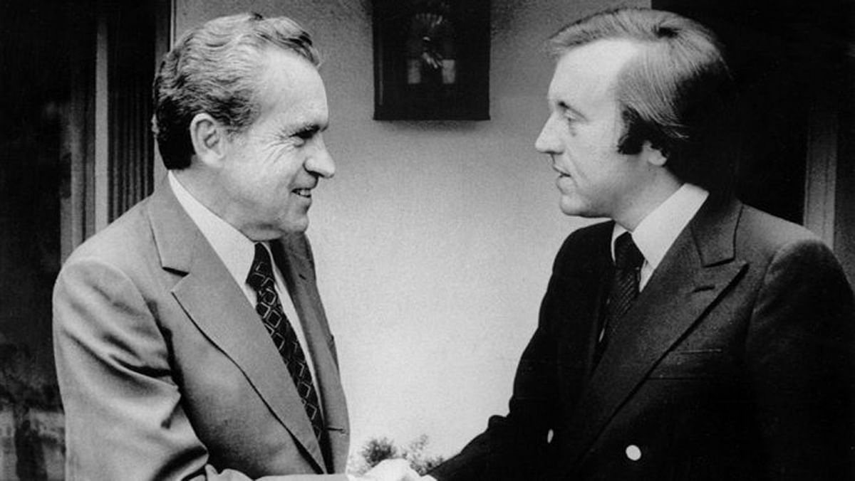 The Frost-Nixon interviews were scheduled 