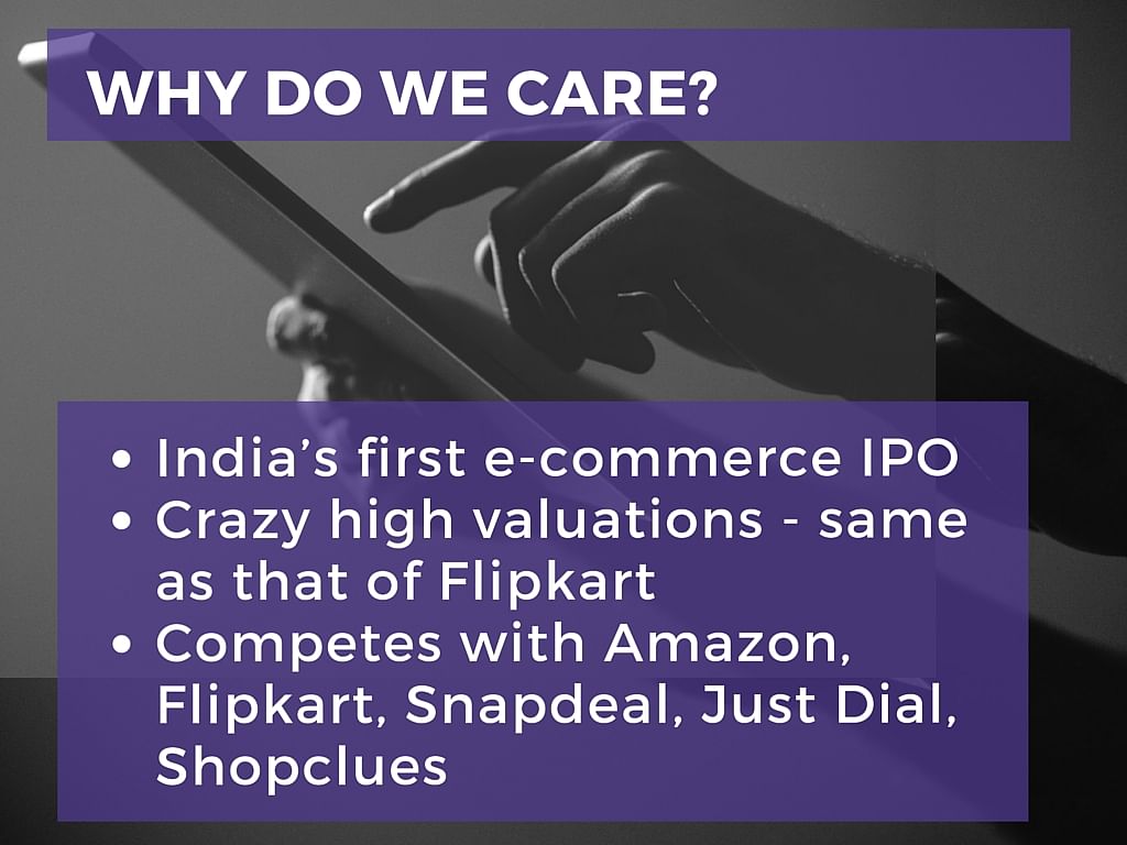 India’s first e-commerce IPO may be valued a bit too high for investors’ comfort.