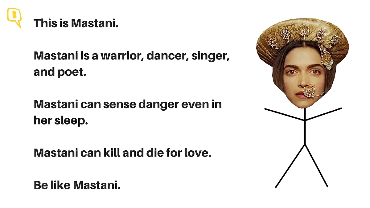 Deepika Padukone plays Mastani in <i>Bajirao Mastani</i>
