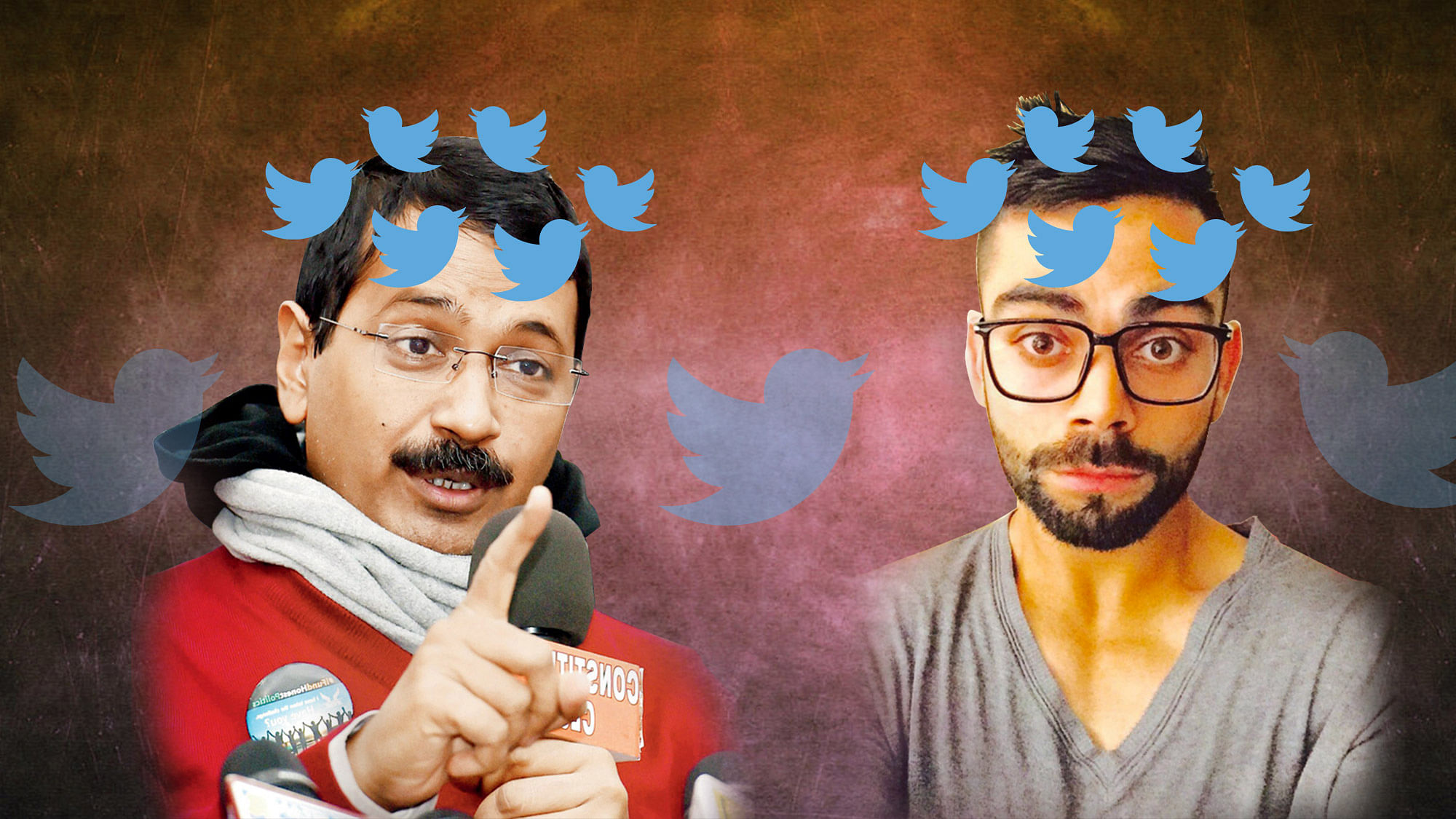 What trolls would fit Arvind Kejriwal and Virat Kohli? (Photo: <b>The Quint</b>)