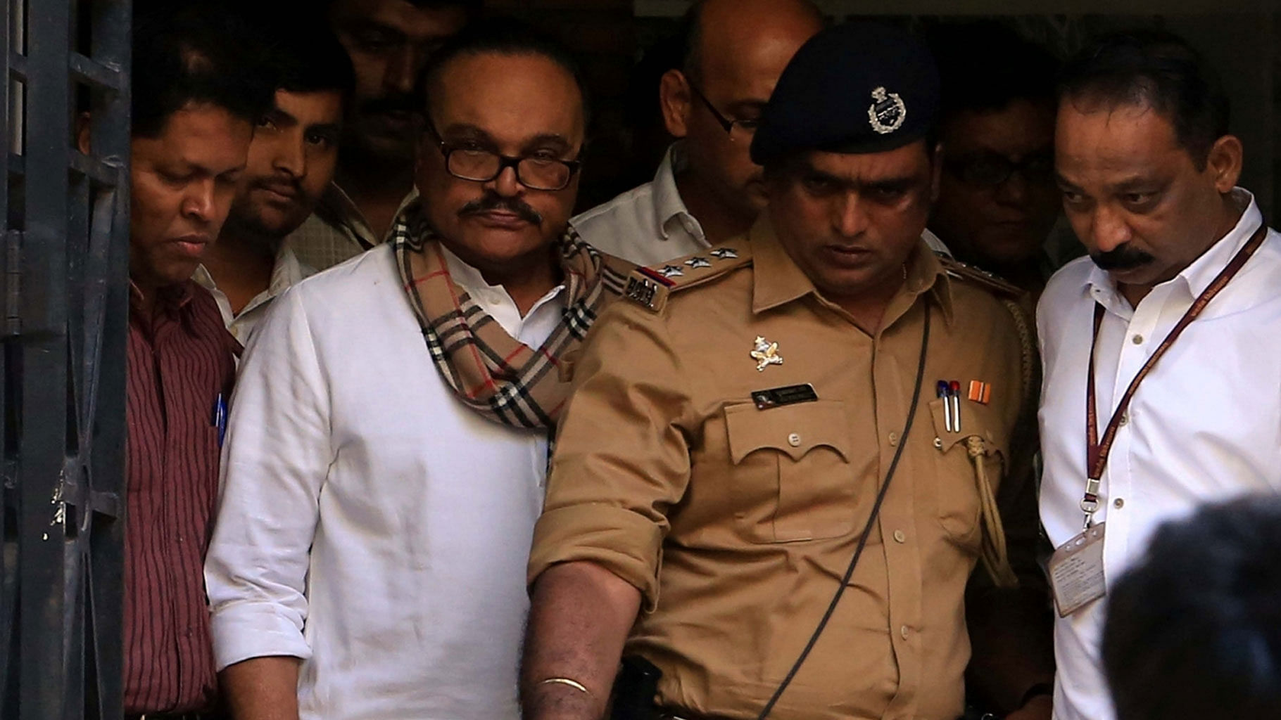 

NCP leader Chhagan Bhujbal arrested by the ED on March 15, 2016 (Photo: IANS)
