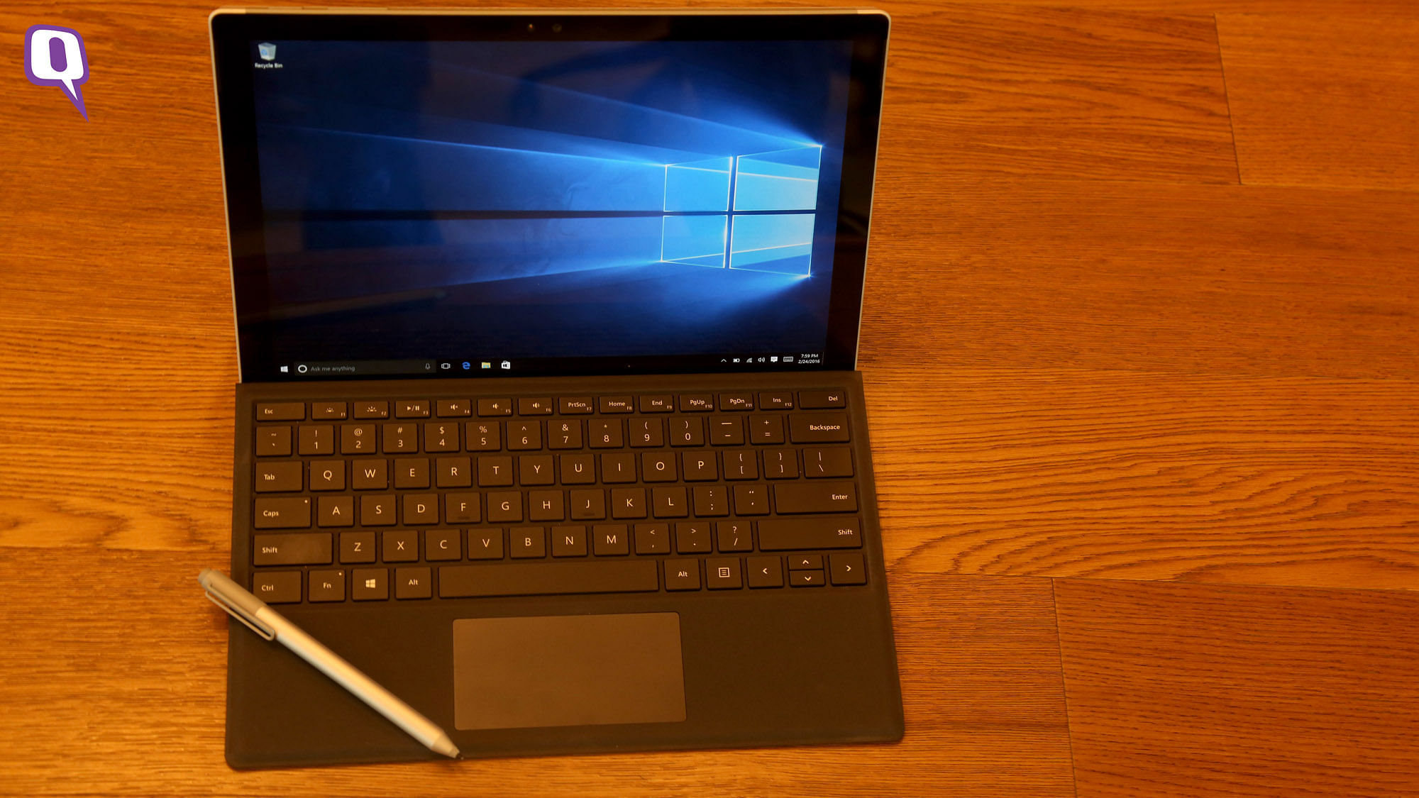 Microsoft Surface Pro 4. (Photo: <b>The Quint</b>)