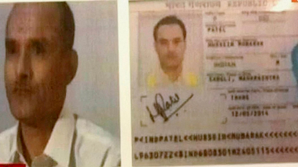 A TV grab of Kulbhushan Jadhav who has been arrested in Pakistan for his alleged links with India’s external espionage agency RAW. (Photo: PTI)