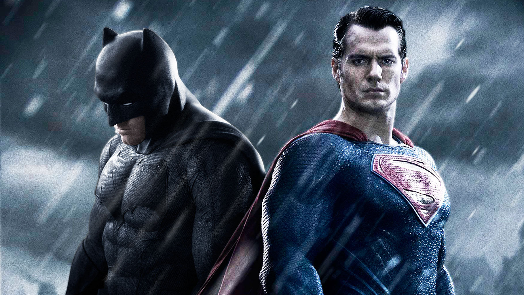 Movie poster of <i>Batman v Superman: Dawn of Justice</i>