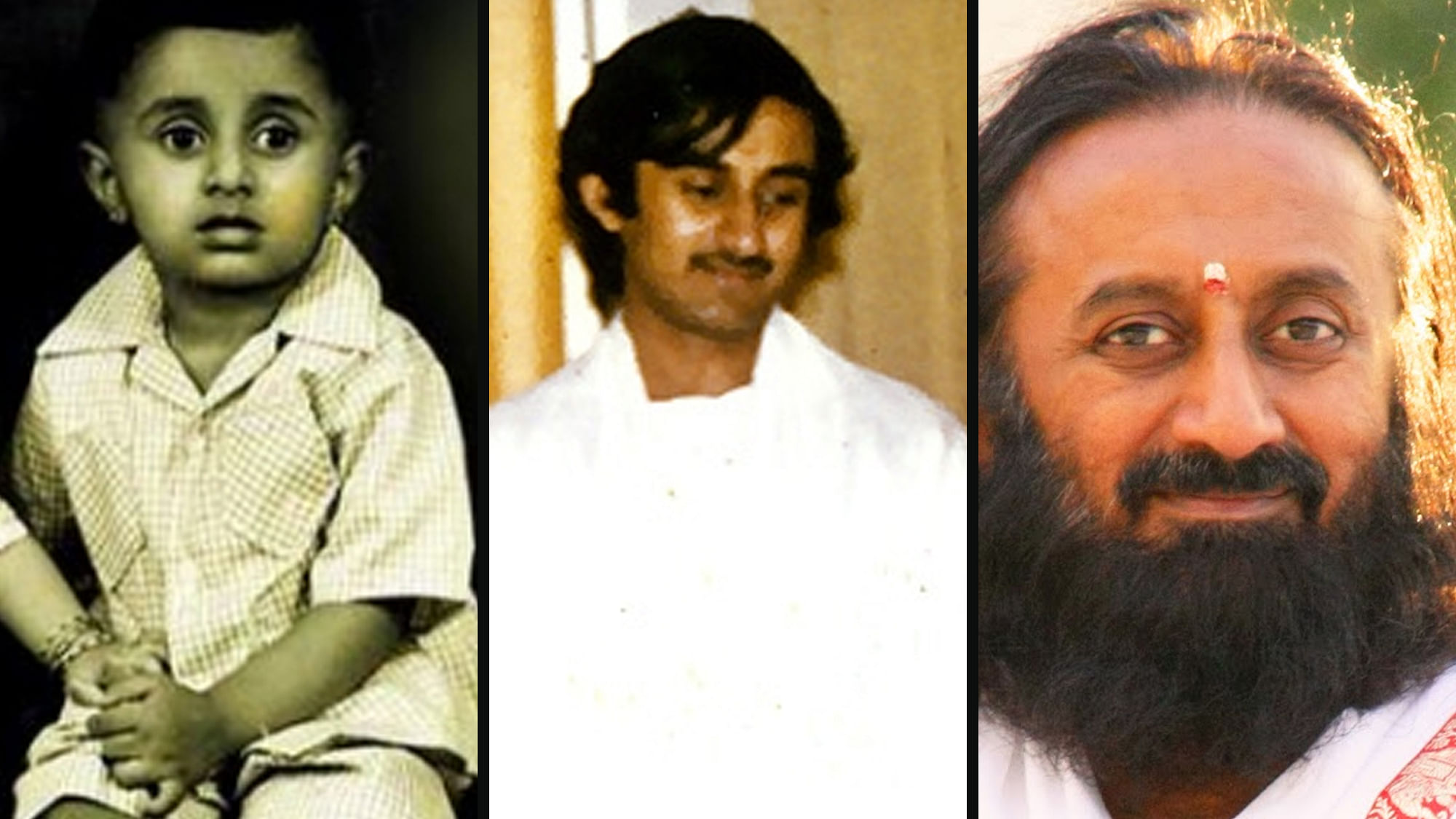 Sri Sri Ravi Shankar has been described as the ‘unusual holy man’ of India (Photo: Altered by <b>The Quint</b>)