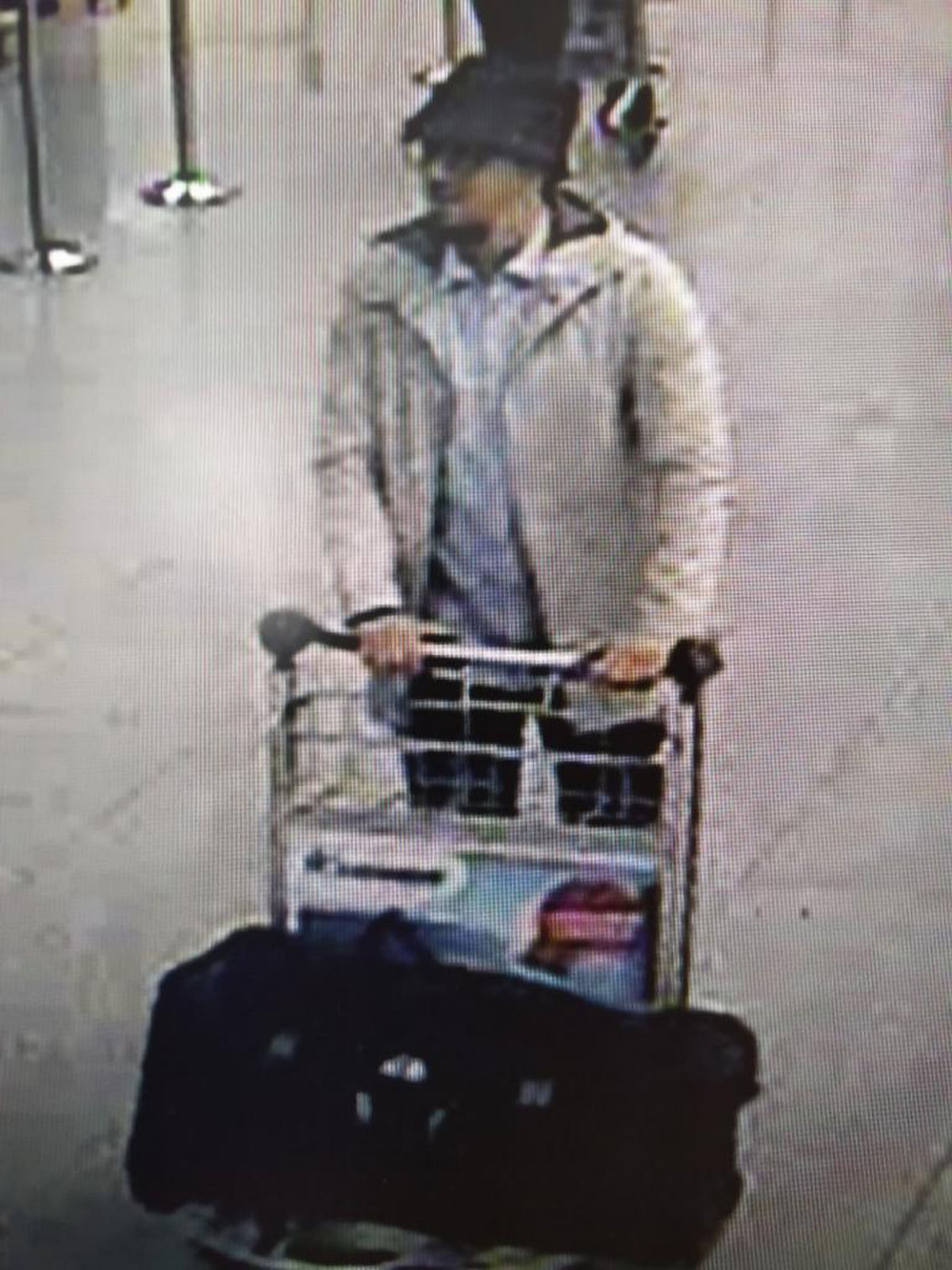 CCTV footage shows three men  who are suspected of taking part in the attacks on Belgium’s Zaventem Airport.