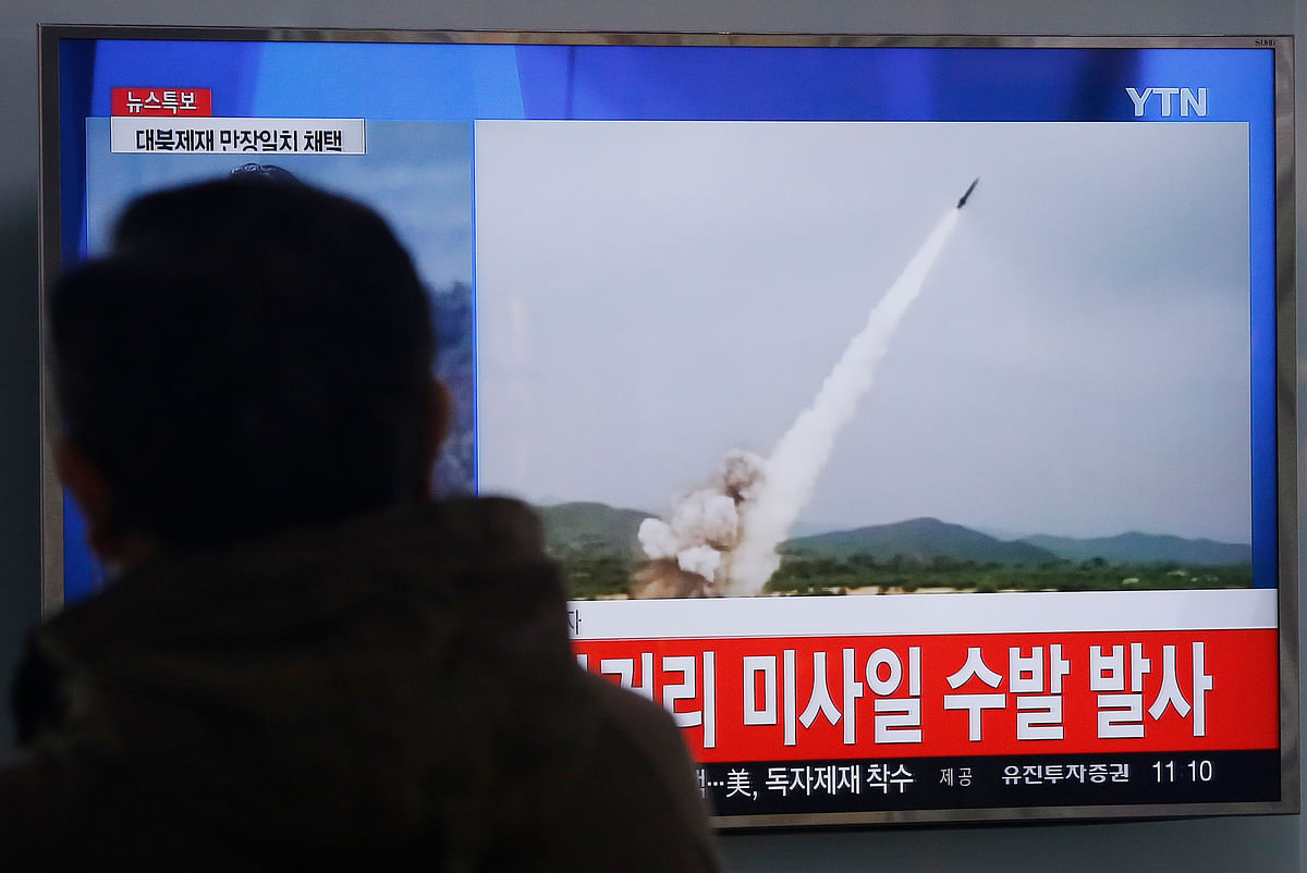 Kim Jong-un said last week that the country would soon test a nuclear warhead and ballistic missiles.
