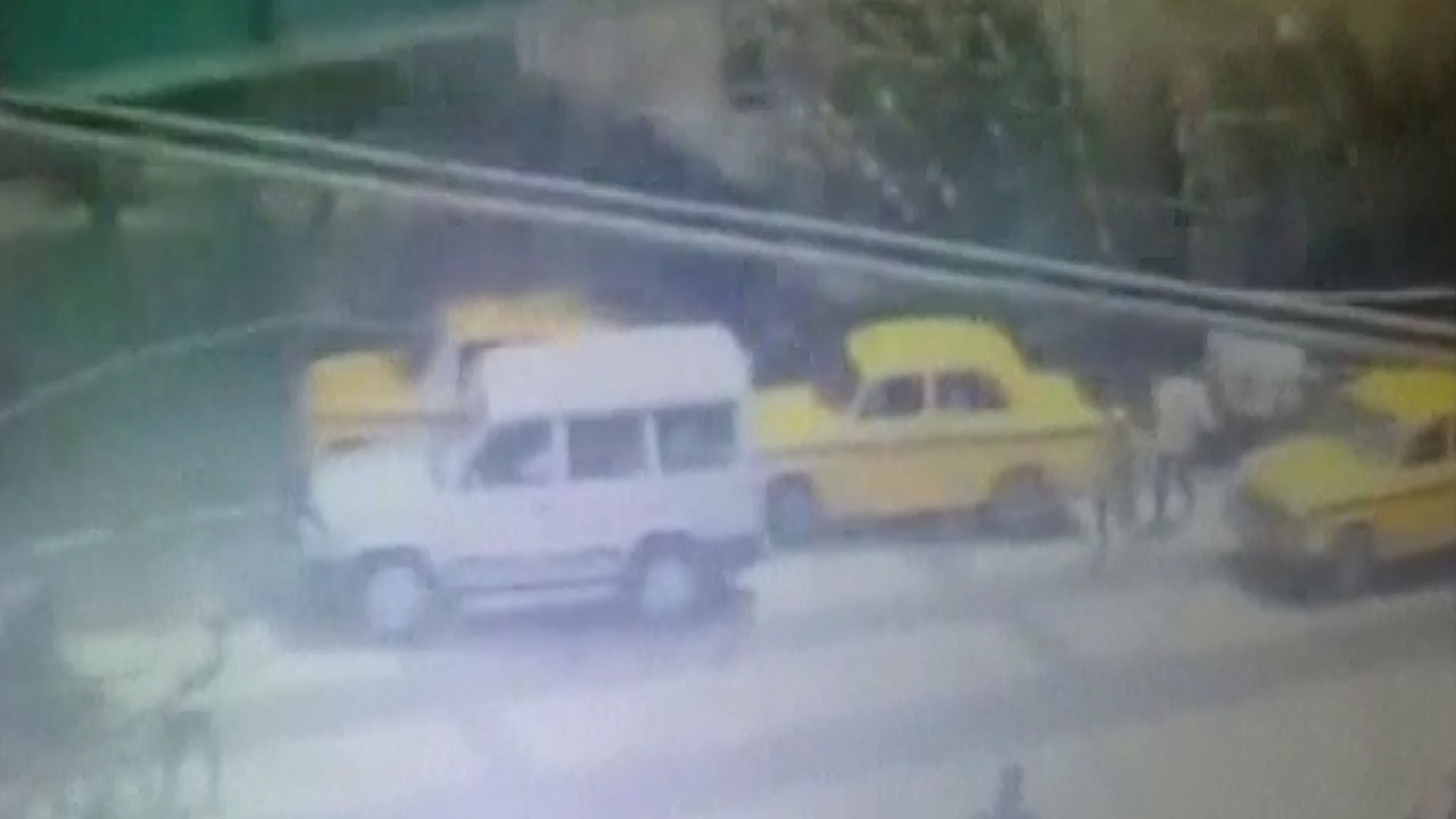 CCTV footage of the Kolkata flyover collapse showed people, cars, autorickshaws and hawkers coming under the collapsed structure. (Photo: ANI Screengrab)